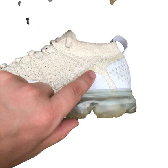 Rare 2017 Nike Air VaporMax 2 Light Cream Size 8W - Picture 16 of 16